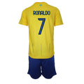 Al Nassr FC Cristiano Ronaldo 7 Kids Home Soccer Jersey 2023/24