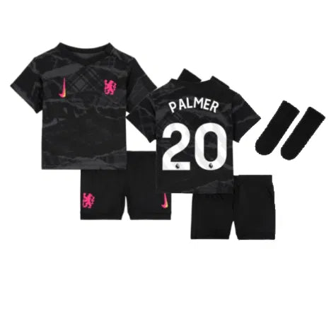 Kids & Junior Chelsea Cole Palmer 20 Third Soccer Jersey 2024/25