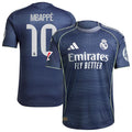 Real Madrid Kylian Mbappé 10 Away Soccer Jersey 2025-2026