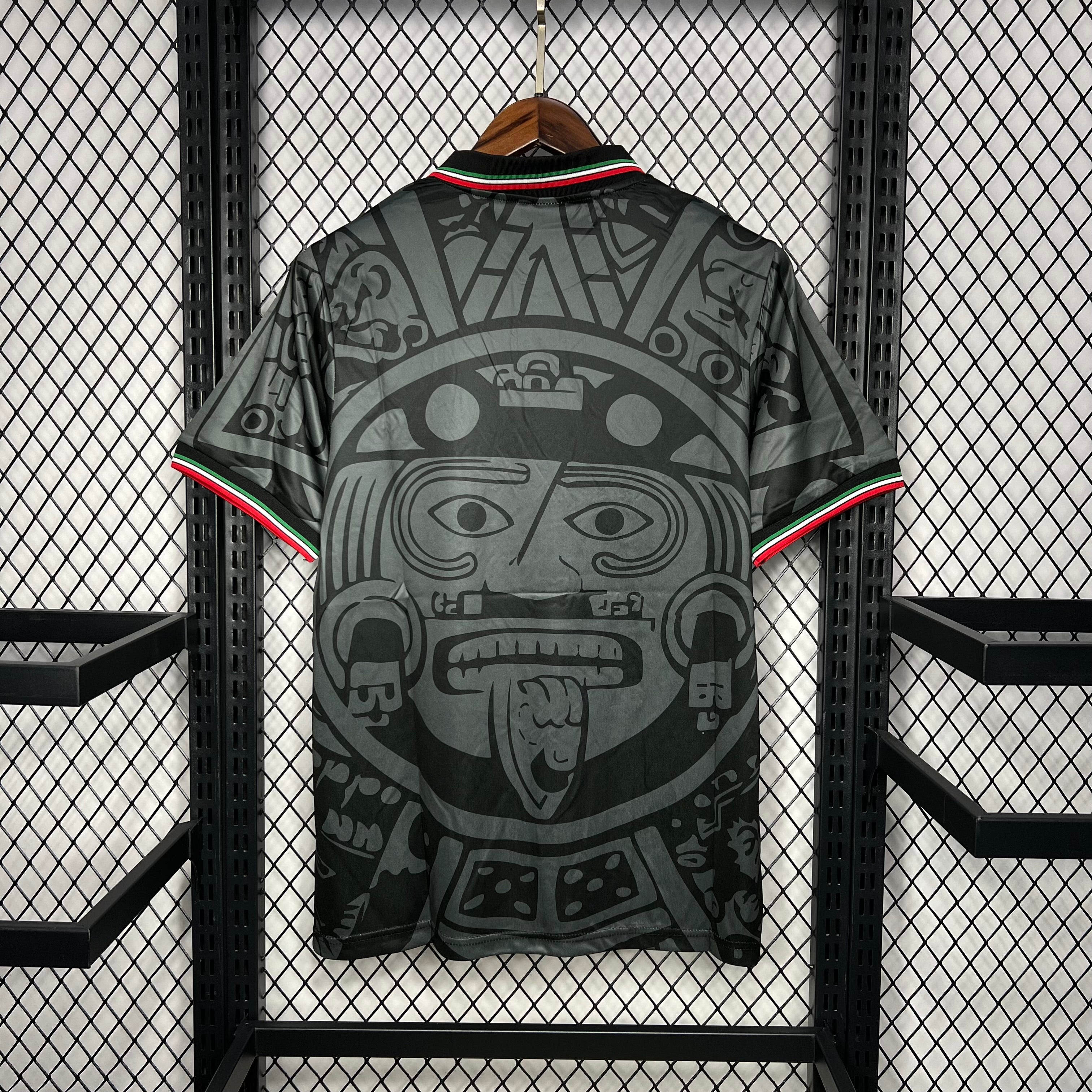 Mexico Retro Fourth Soccer Jersey 1998-1999 - Black