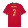 Morocco Noussair Mazraoui 3 Home Soccer Jersey World Cup 2026
