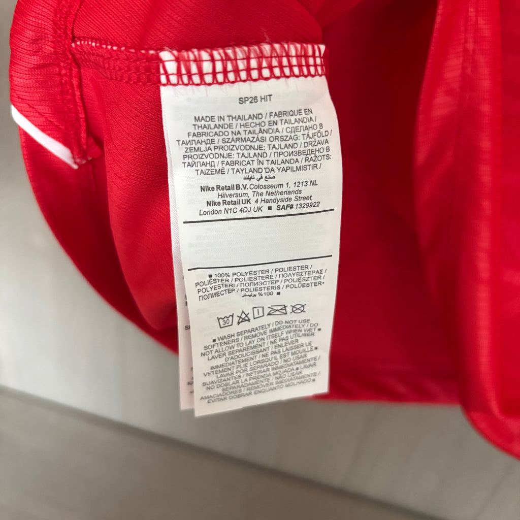 England Bukayo Saka 7 Away Soccer Jersey World Cup 2026