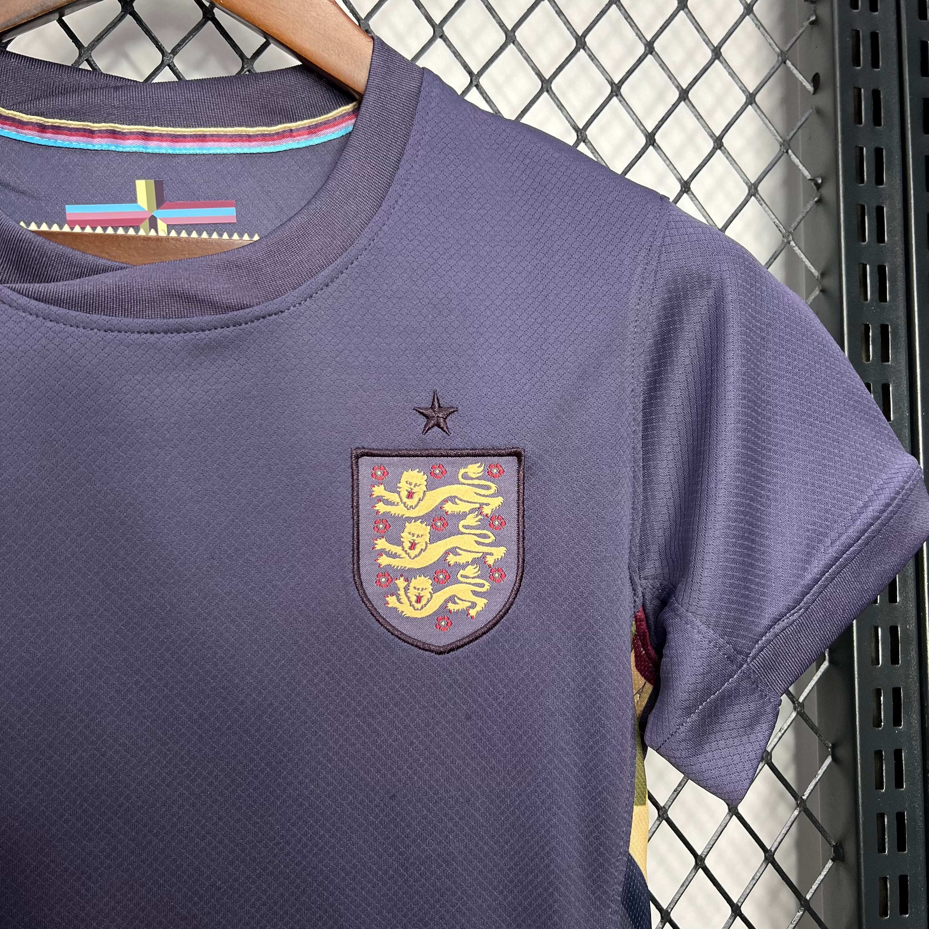 Women's England Away Soccer Jersey UEFA Euro 2024