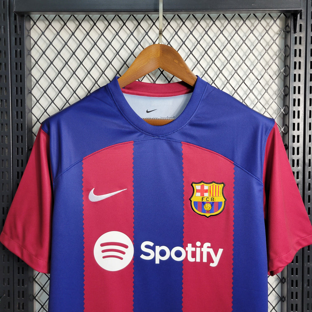 FC Barcelona Lionel Messi 10 Home Soccer Jersey 2023/24