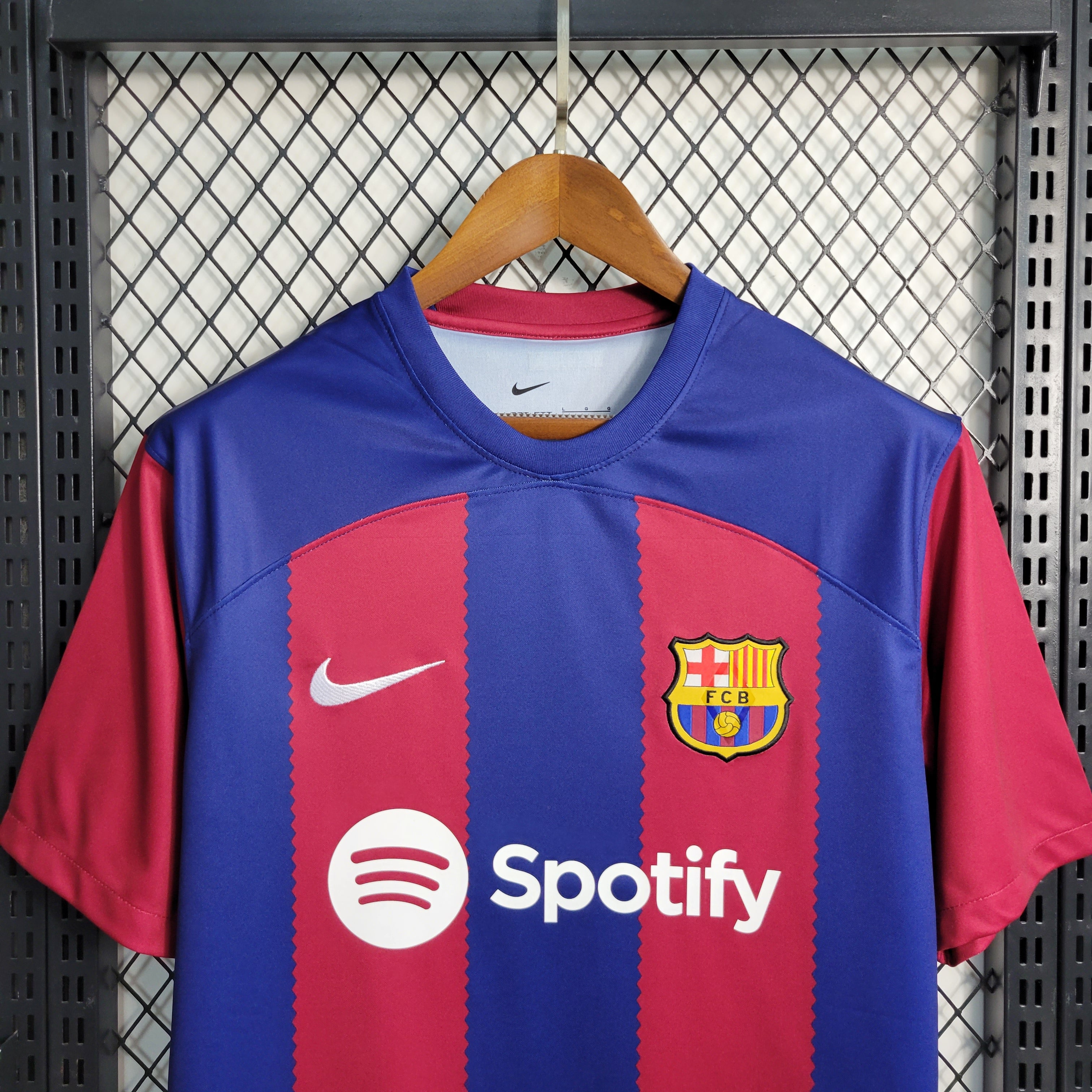 FC Barcelona Ousmane Dembele 7 Home Soccer Jersey 2023/24