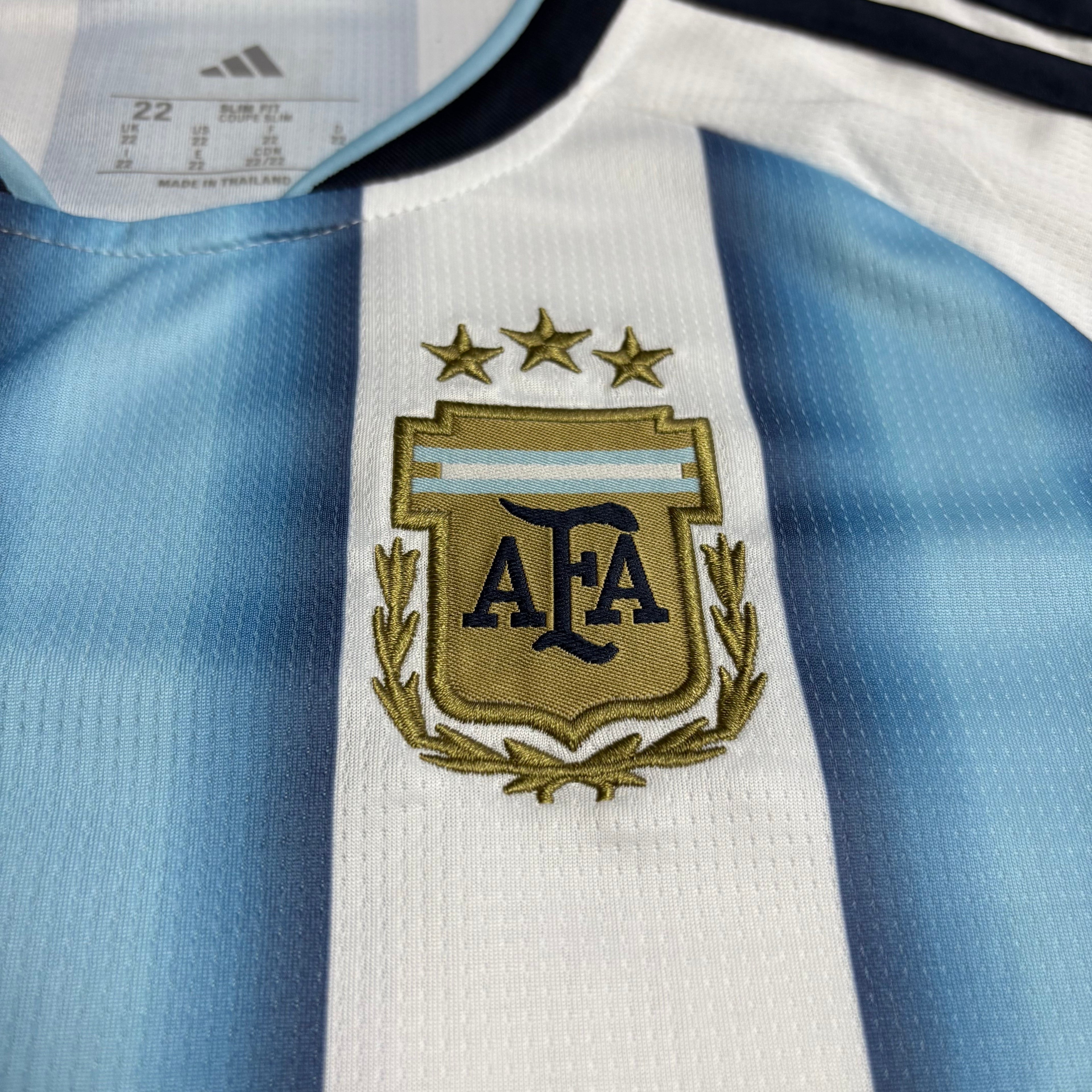 Argentina Kids Home Soccer Jersey World Cup 2026