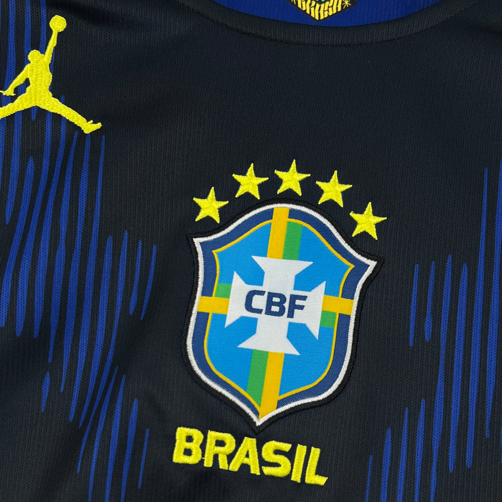 Brazil Long Sleeve Away Soccer Jersey World Cup 2026