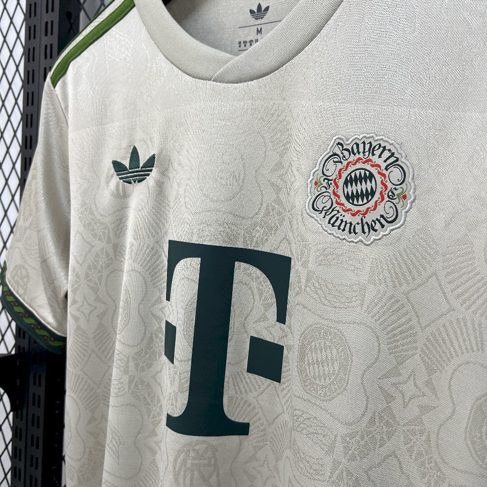 Bayern Munich Michael Olise 17 Oktoberfest Soccer Jersey 2025-2026