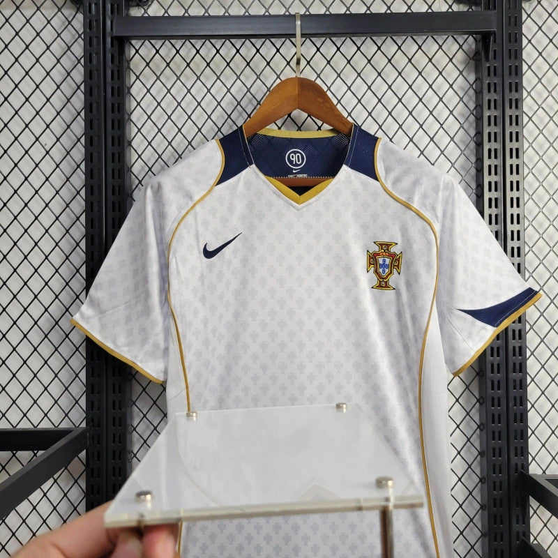 Portugal Retro Away Soccer Jersey UEFA Euro 2004