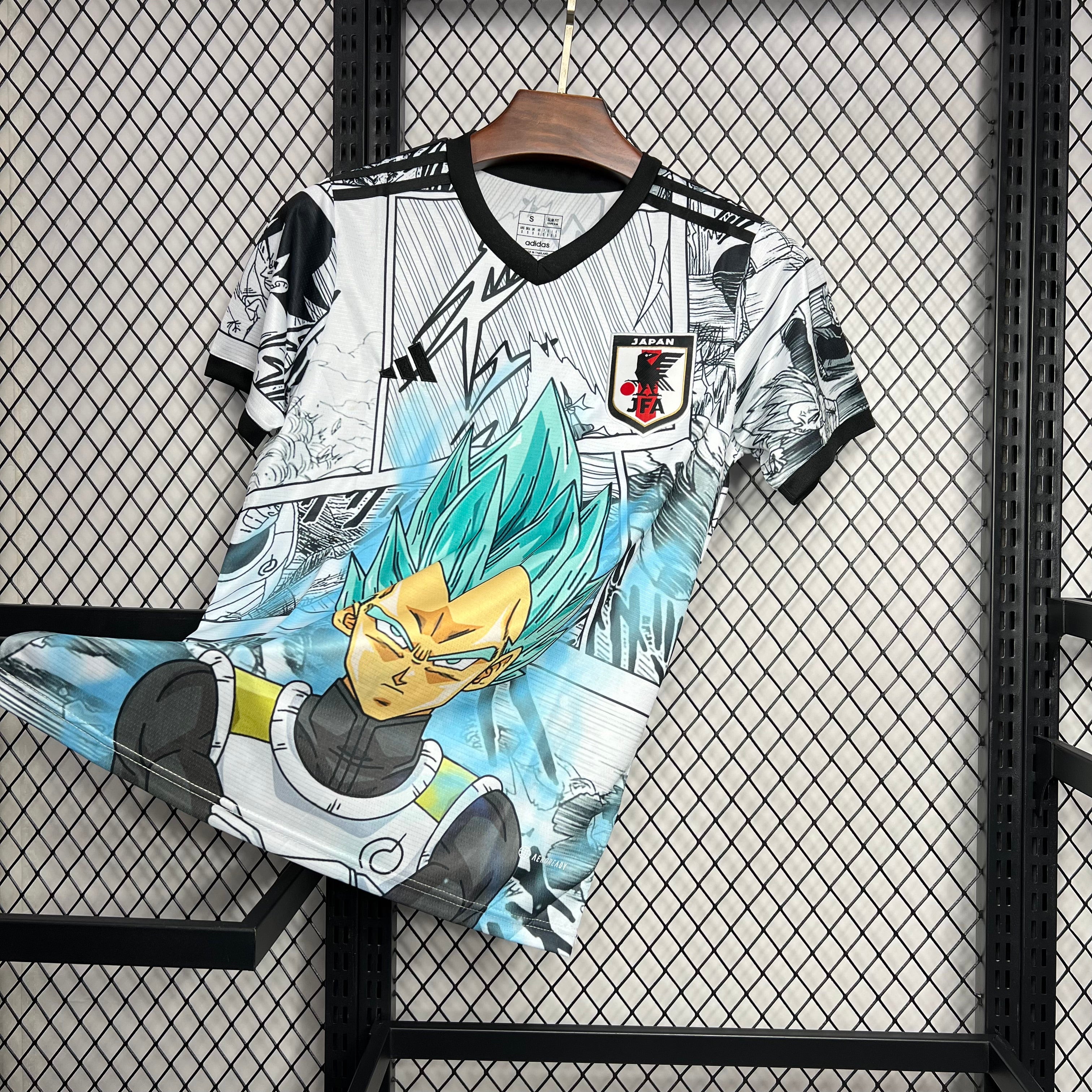 Japan X Dragonball Saiyajin Special Edition Soccer Jersey 2024/25 - White