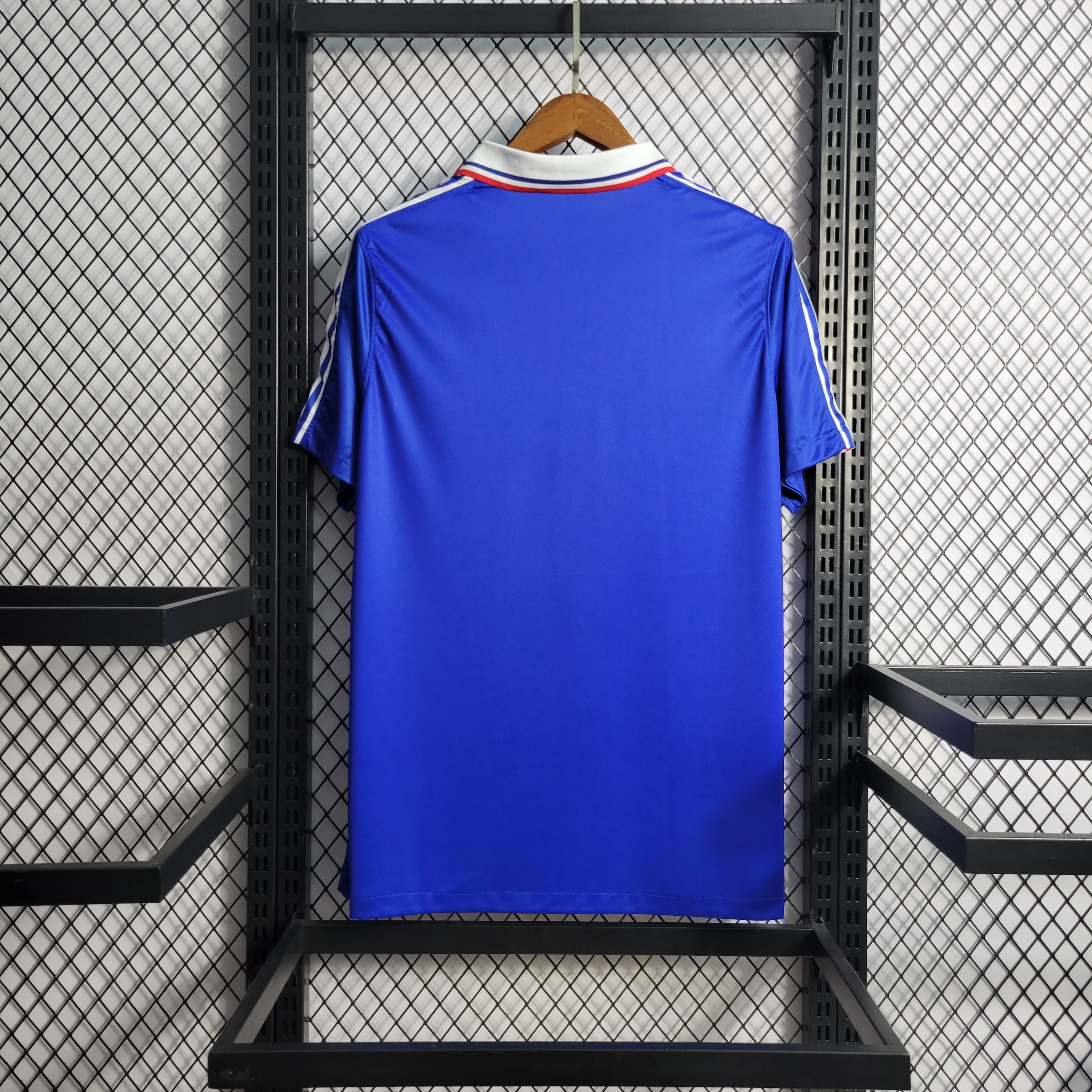 France Home Retro Soccer Jersey World Cup 1994