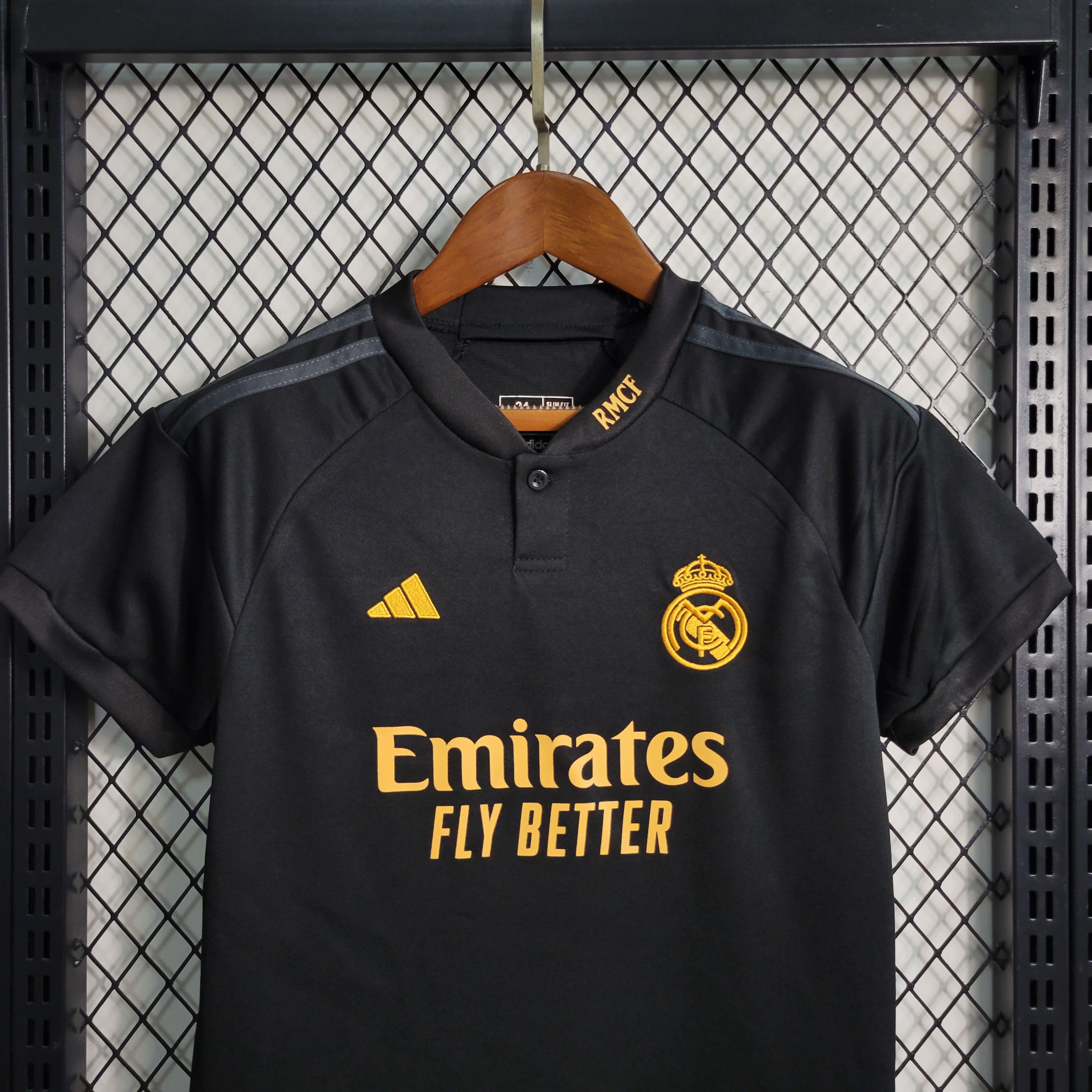 Real Madrid Jude Bellingham 5 Third Kids Soccer Jersey 2023/24