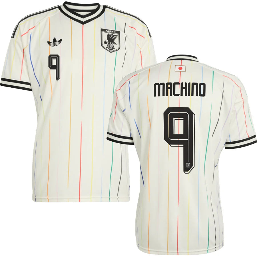 Japan Shuto Machino 9 Away Soccer Jersey World Cup 2026