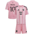 Inter Miami Lionel Messi 10 Kids Home Soccer Jersey 2025-2026