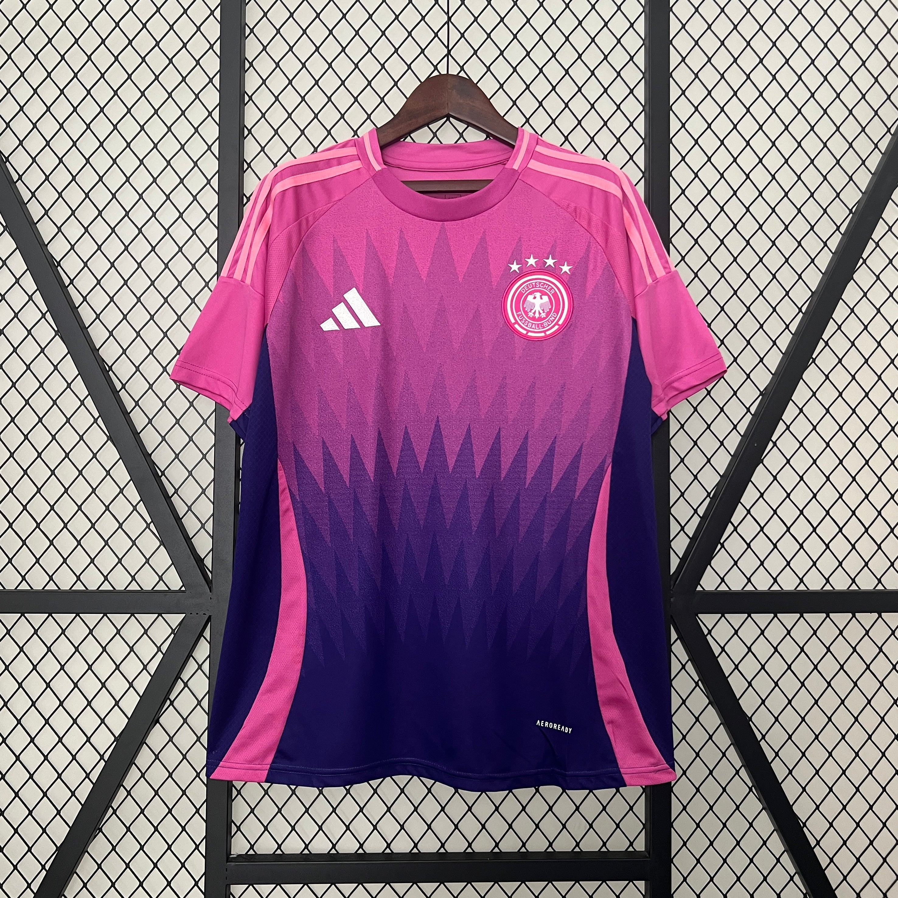 Germany Florian Wirtz 17 Away Soccer Jersey Euro 2024