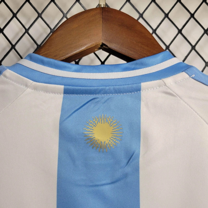 Argentina Lionel Messi 10 Kids Home Soccer Jersey 2024/25