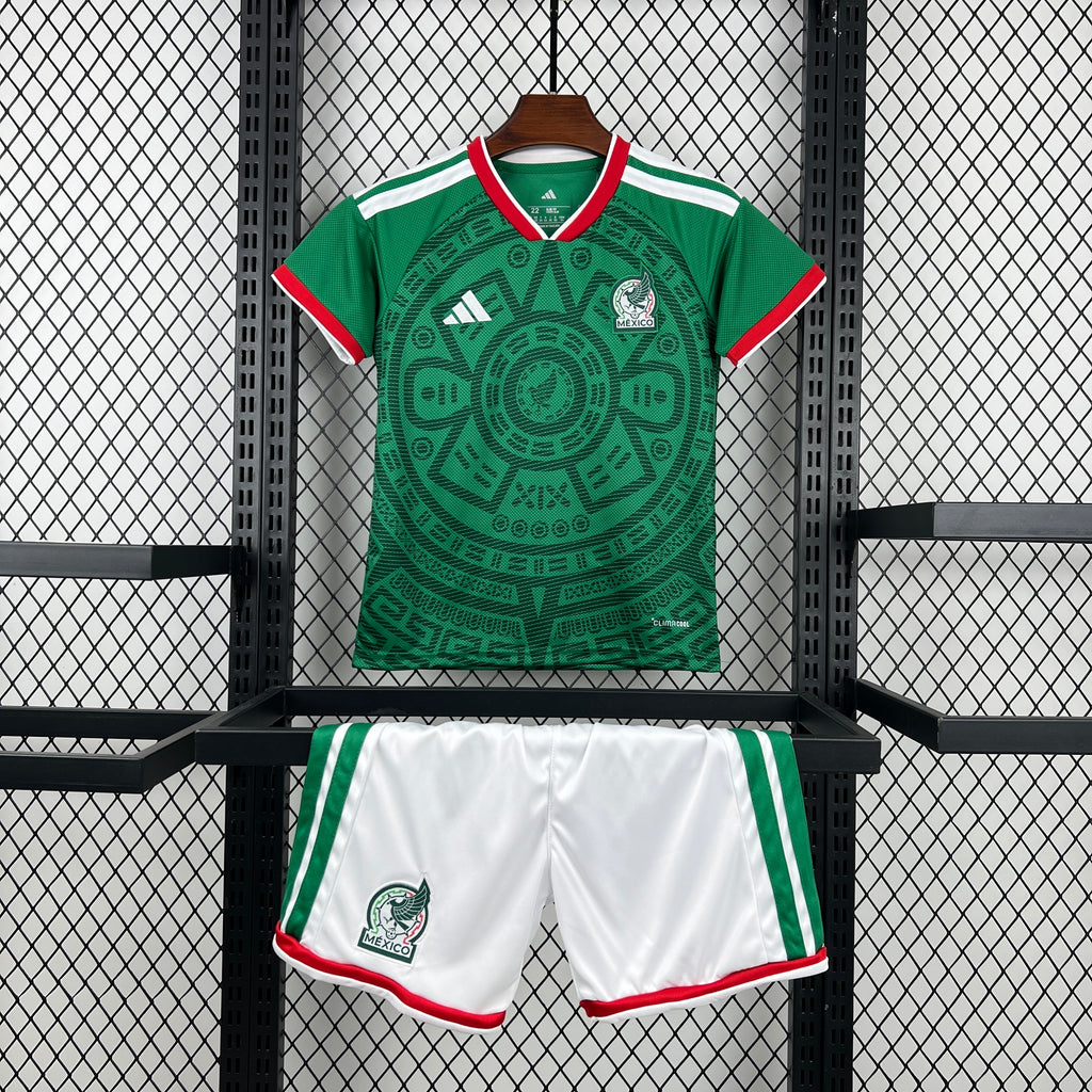 Mexico Kids Home Soccer Jersey World Cup 2026