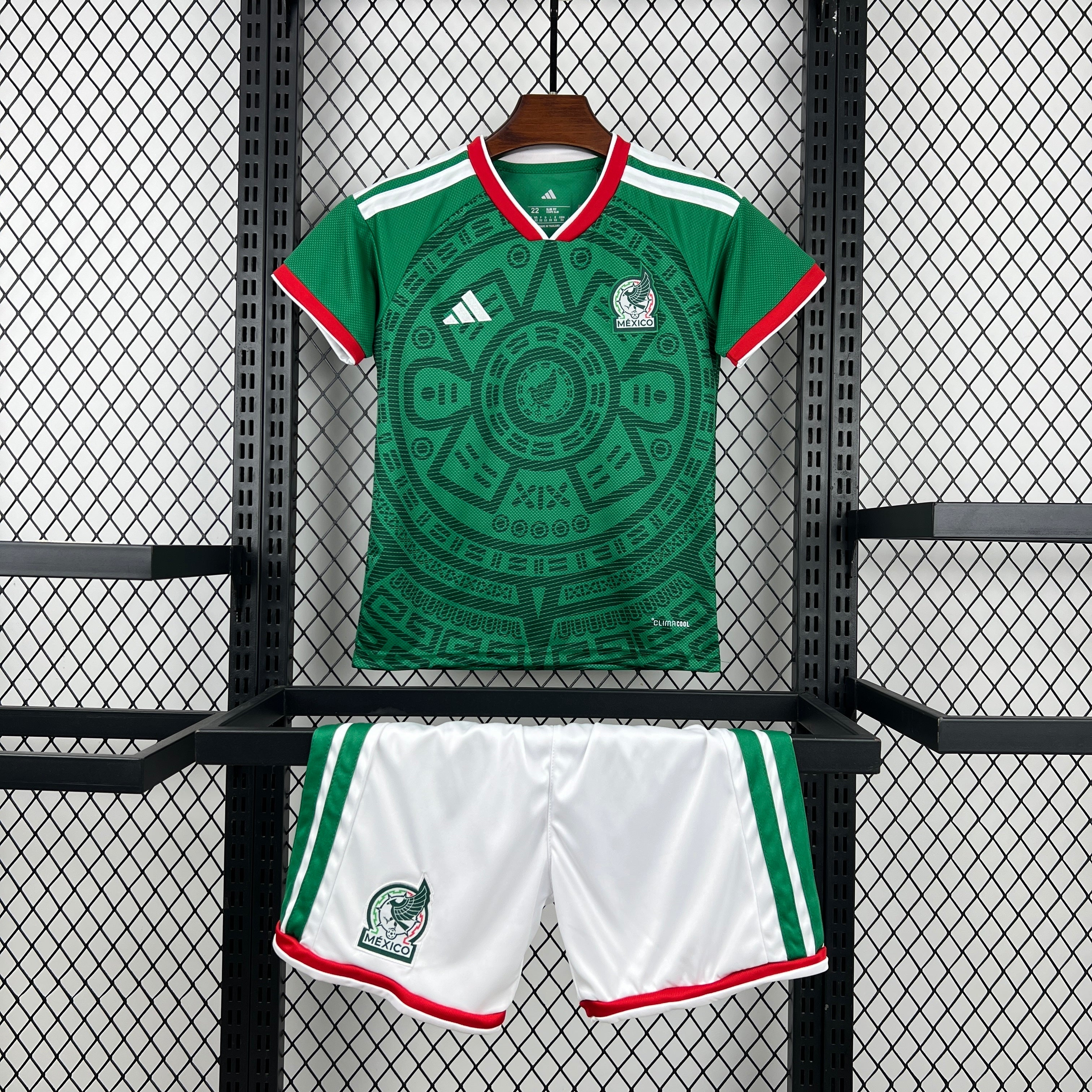 Mexico Kids Home Soccer Jersey World Cup 2026