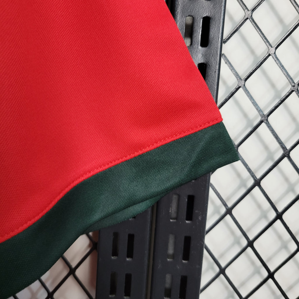 Portugal Retro Home Soccer Jersey UEFA Euro 1972