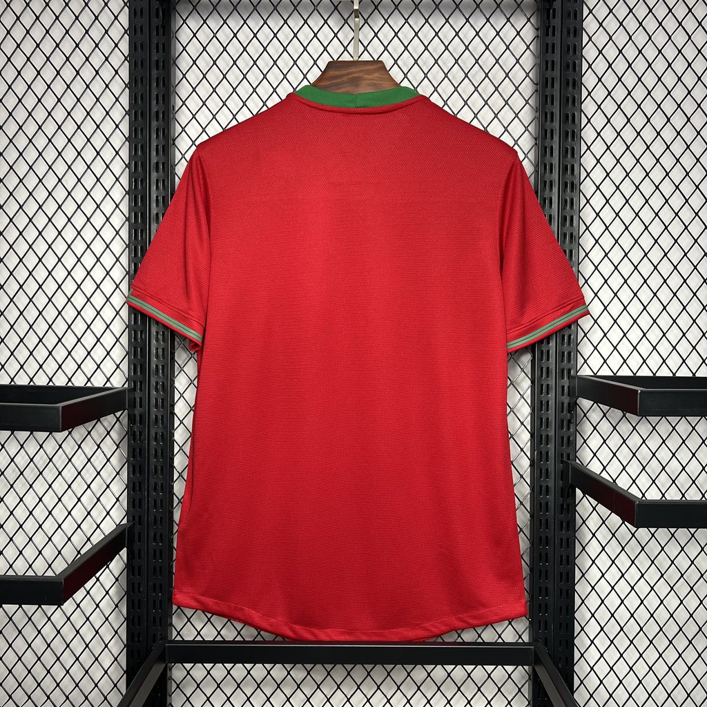Portugal Retro Home Soccer Jersey UEFA Euro 2012