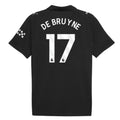 Manchester City Kevin De Bruyne 17 Away Soccer Jersey 2025-2026