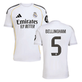 Real Madrid Jude Bellingham 5 Home Soccer Jersey 2025-2026