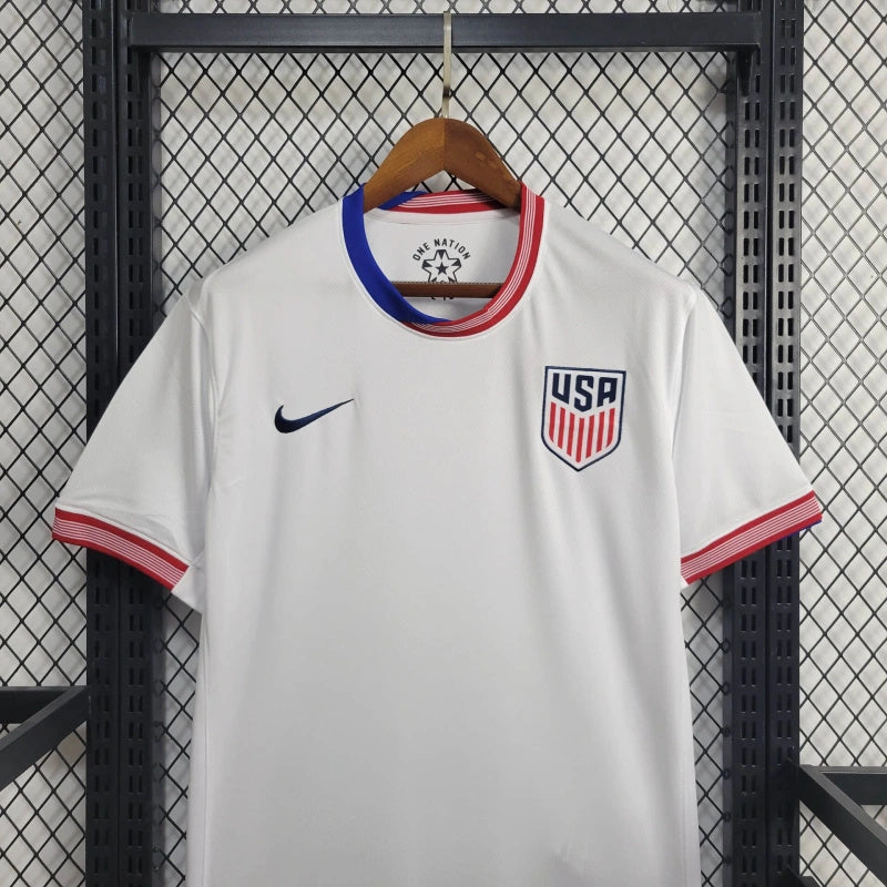 USA Christian Pulisic 10 Home Soccer Jersey 2024/25