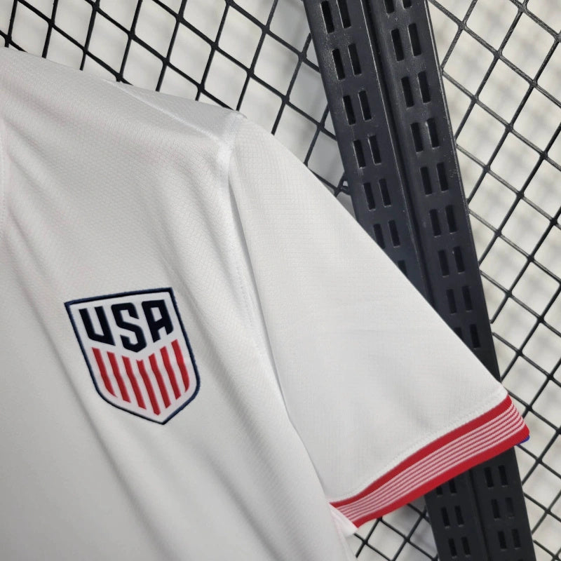 USA Folarin Balogun 20 Home Soccer Jersey 2024/25