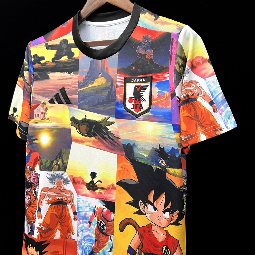 Japan Dragon Ball Limited Edition Soccer Jersey 2024/25