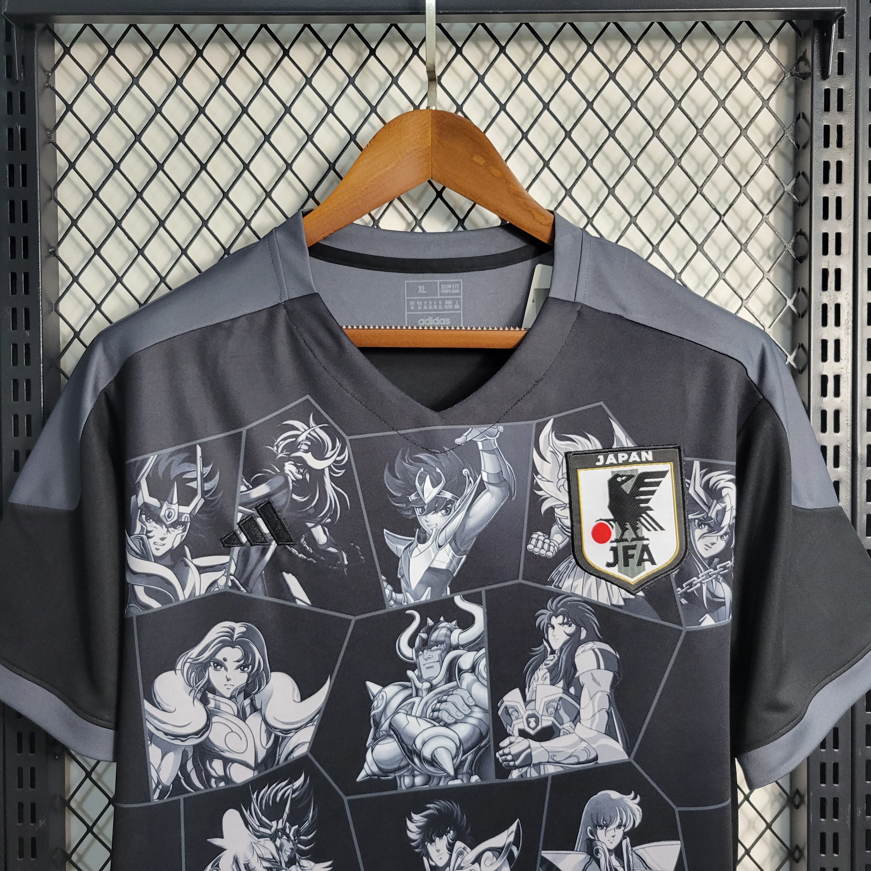 Japan Anime Saint Limited Edition Soccer Jersey 2023/24 - Black