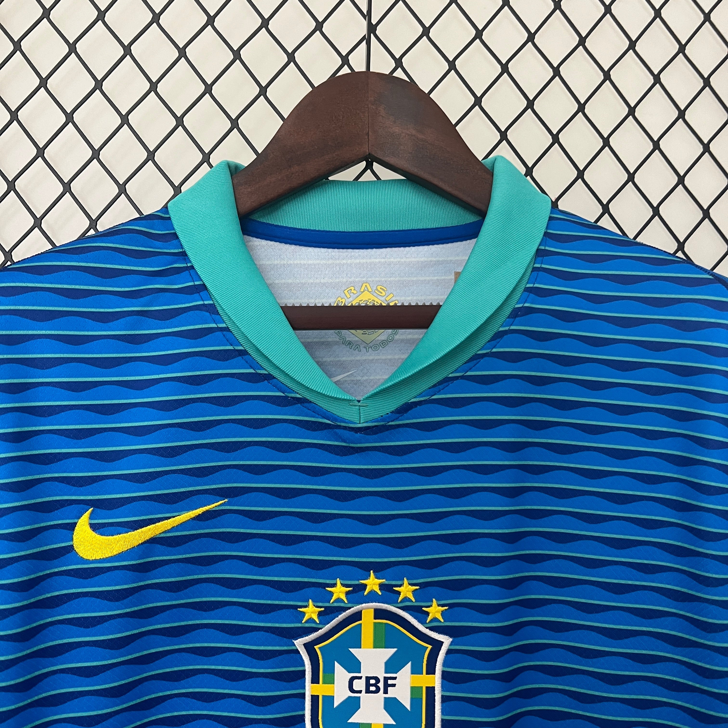 Brazil Neymar Jr 10 Away Soccer Jersey 2024/25