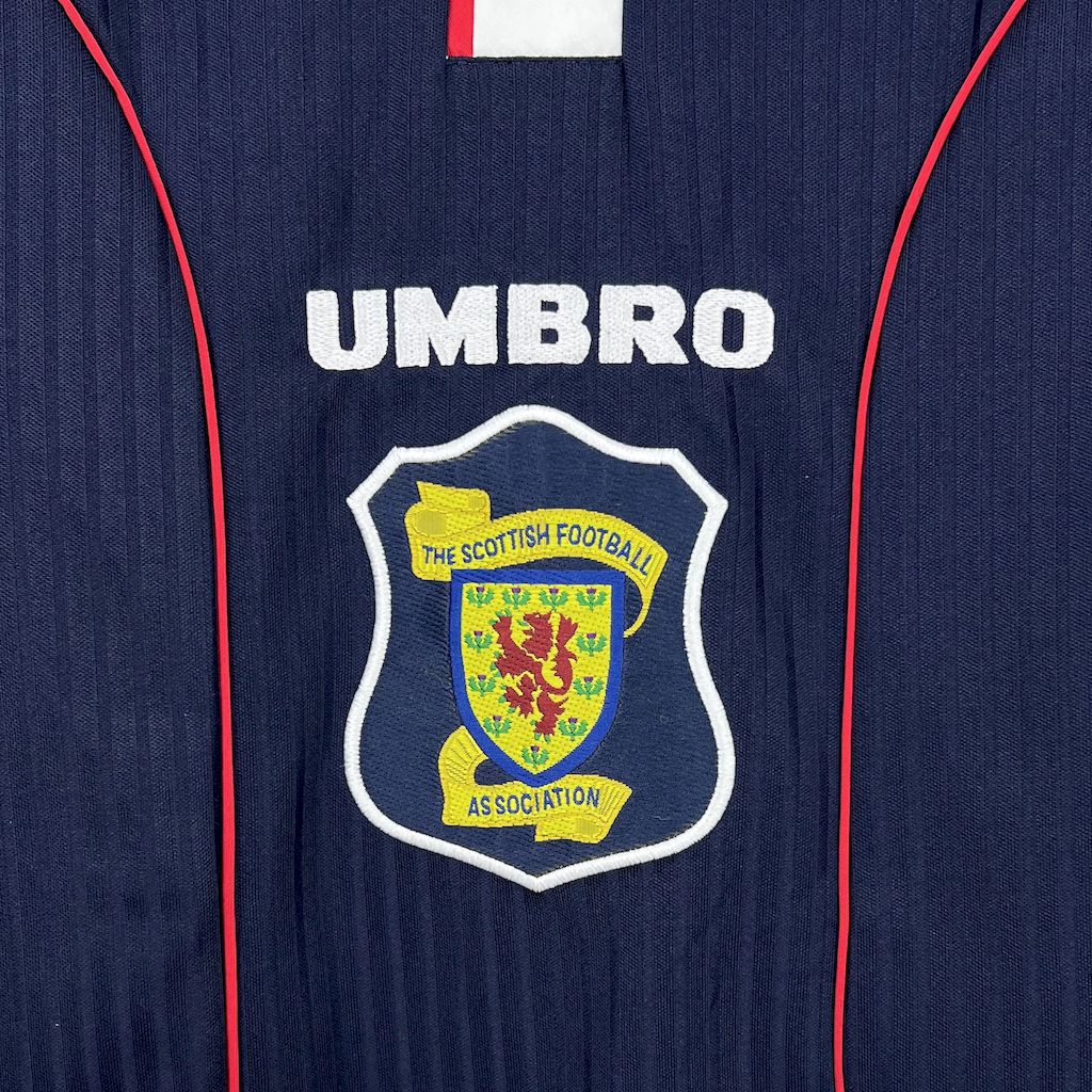 Scotland Retro Home Soccer Jersey 1996-1998