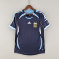 Argentina Away Retro Soccer Jersey World Cup 2006