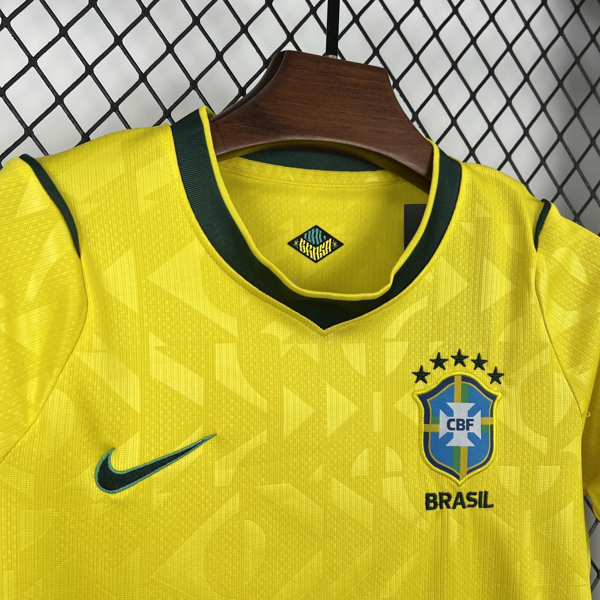 Brazil Kids Home Soccer Jersey World Cup 2026
