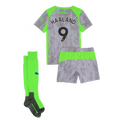 Manchester City Erling Haaland 9 Kids Third Soccer Jersey 2025-2026