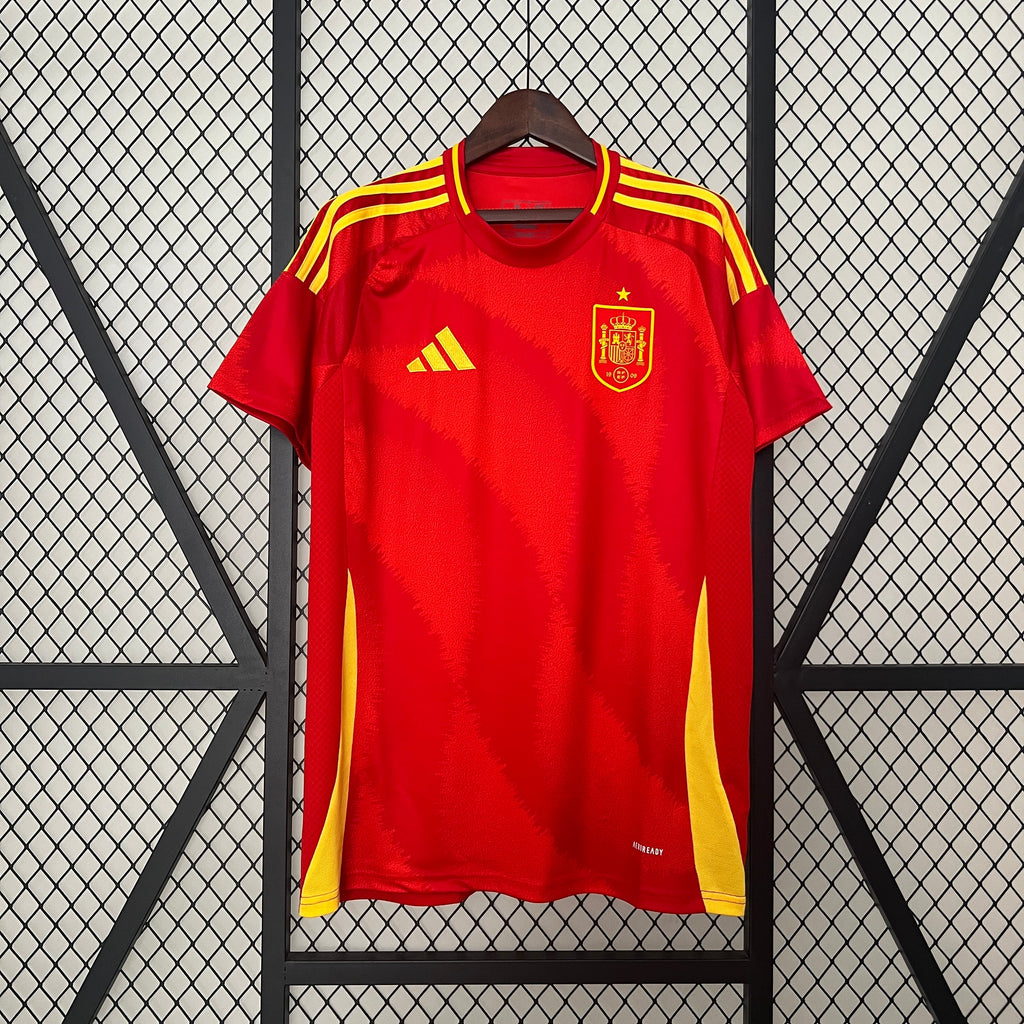 Spain Gavi 9 Home Soccer Jersey Euro 2024