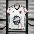 Japan X Attack on Titan Levi Ackerman Special Edition Soccer Jersey 2024/25 - White