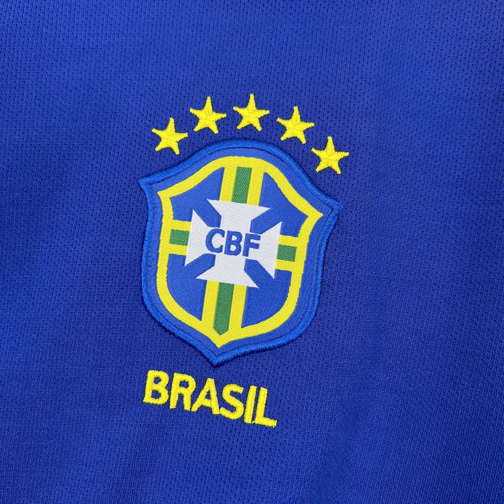 Brazil Away Retro Soccer Jersey 2004-2006