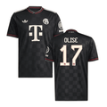 Bayern Munich Michael Olise 17 Third Soccer Jersey 2025-2026