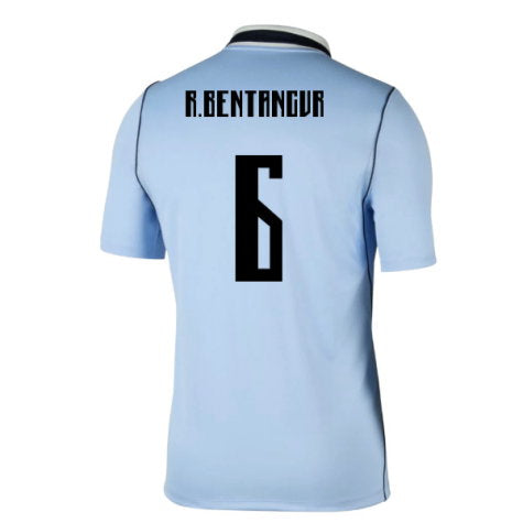 Uruguay Rodrigo Bentancur 6 Home Soccer Jersey World Cup 2026