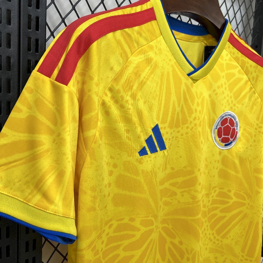 Colombia Duván Zapata 7 Home Soccer Jersey World Cup 2026