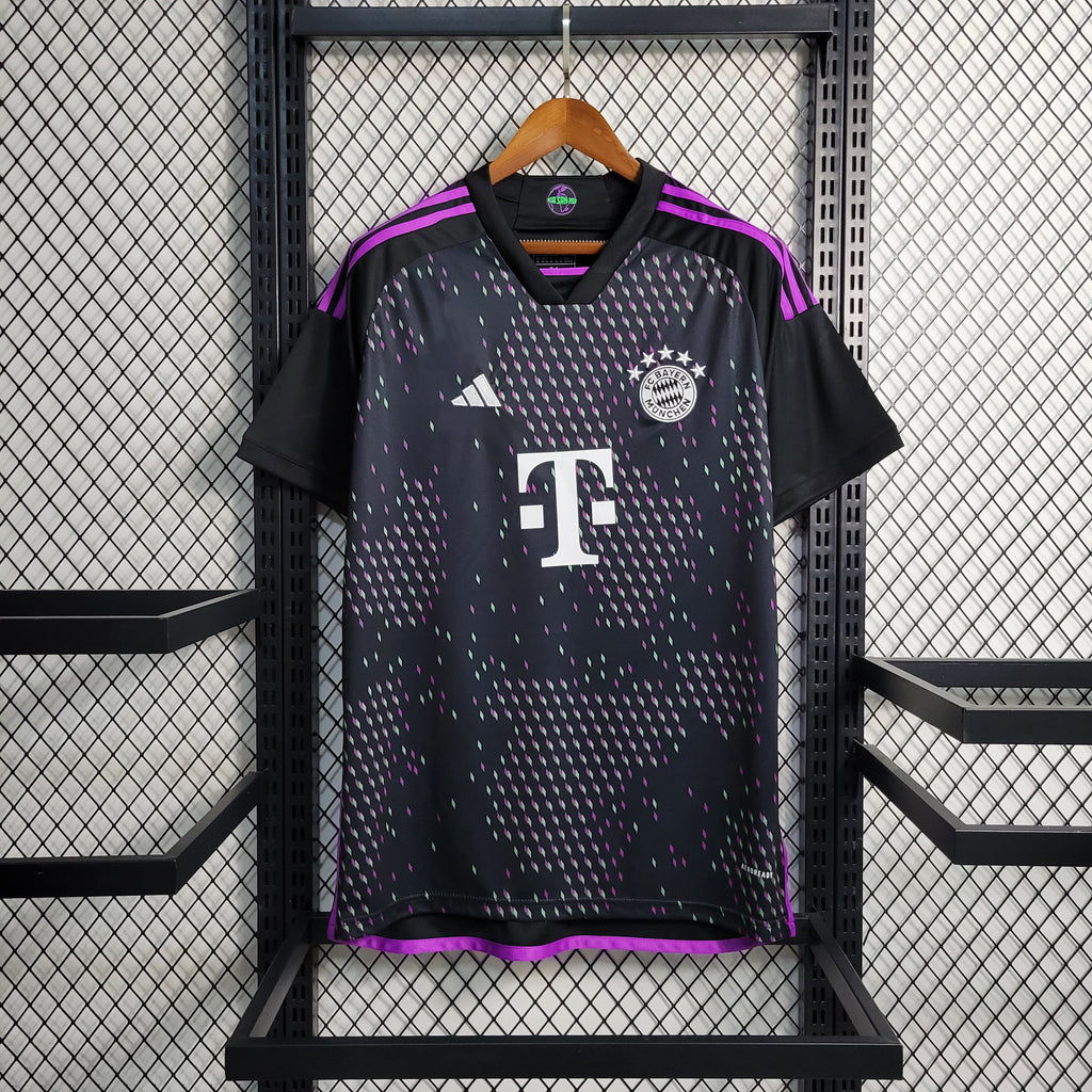 Bayern Munich Robert Lewandowski 9 Away Soccer Jersey 2023/24