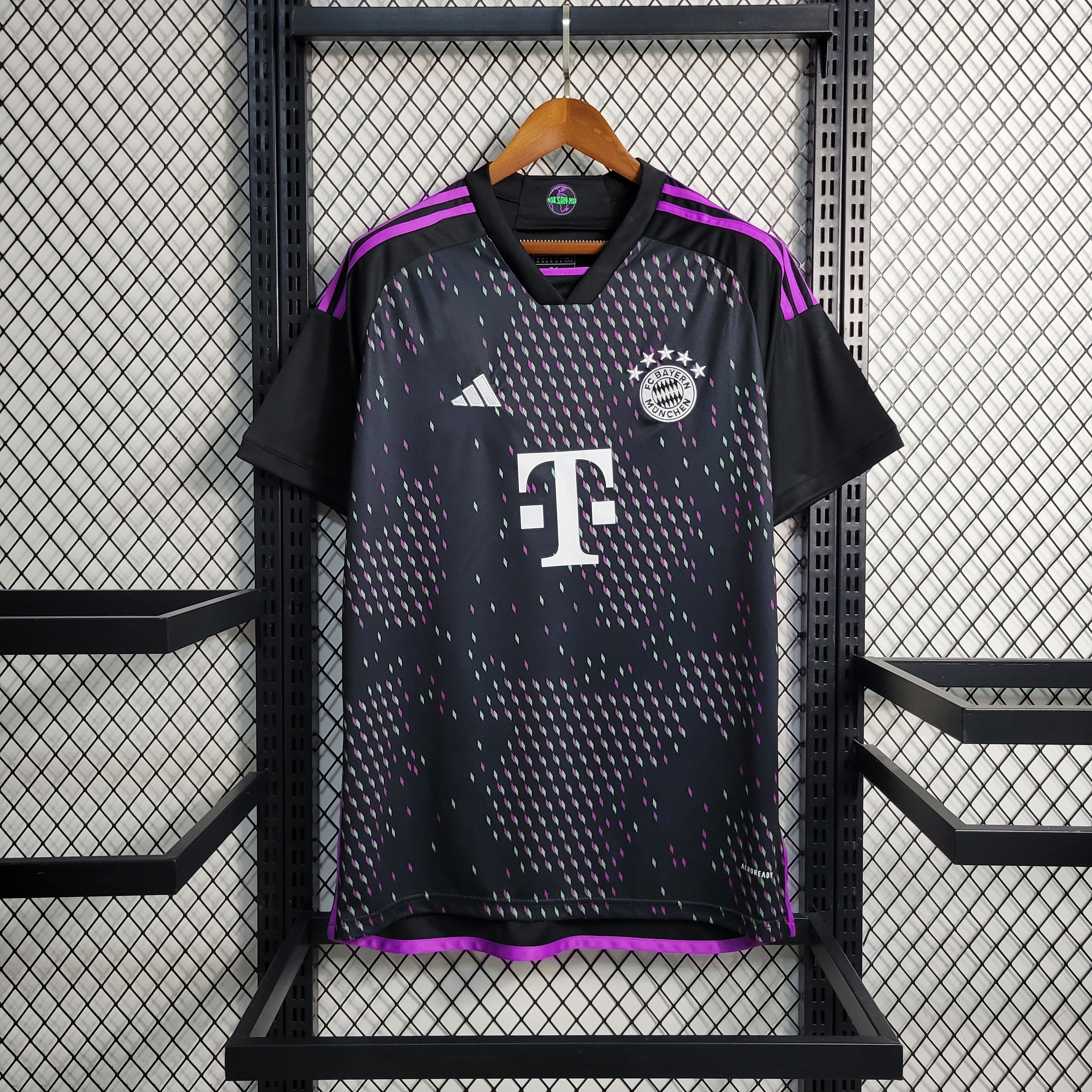 Bayern Munich Robert Lewandowski 9 Away Soccer Jersey 2023/24