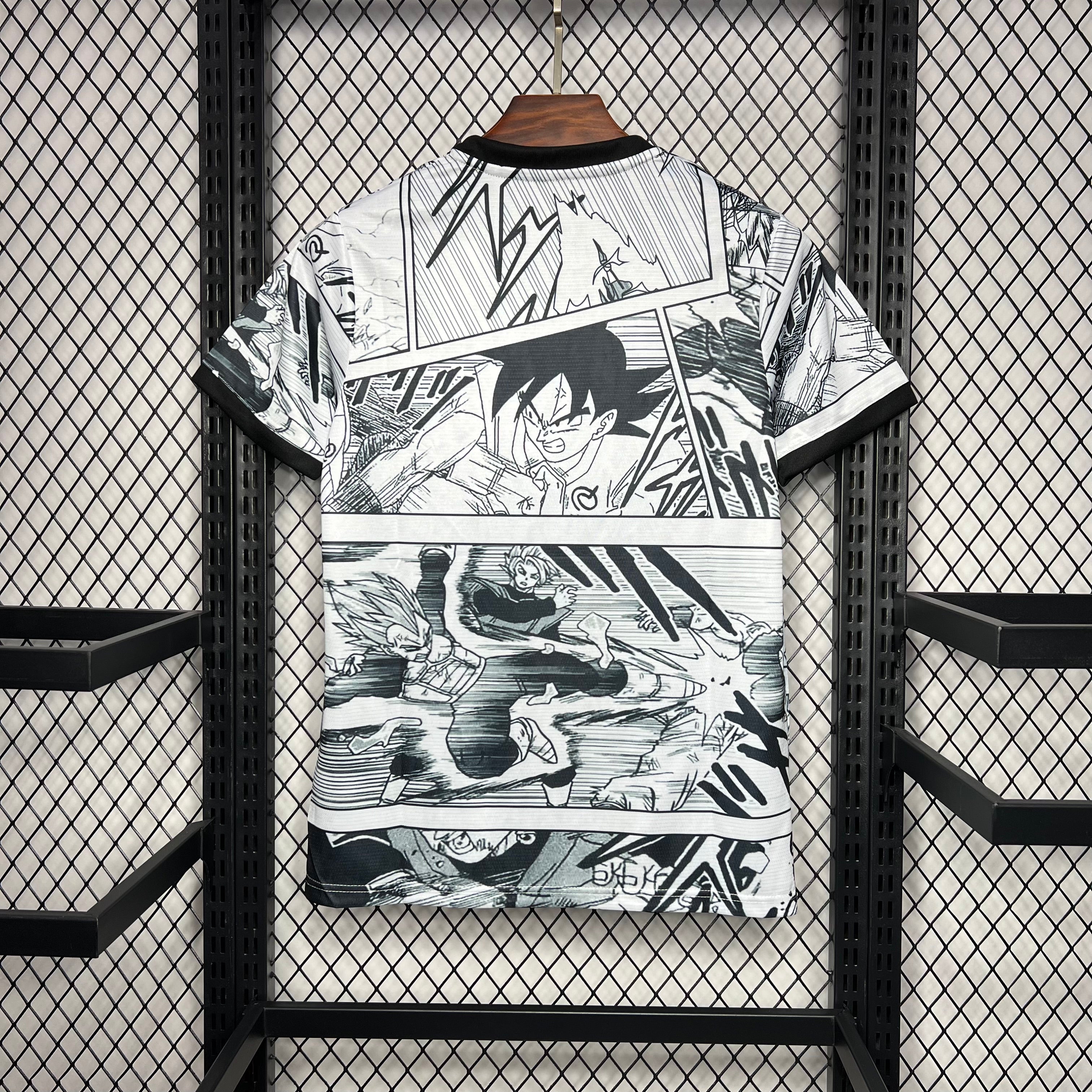 Japan X Dragonball Saiyajin Special Edition Soccer Jersey 2024/25 - White