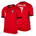Portugal Cristiano Ronaldo 7 Home Soccer Jersey Euro 2024