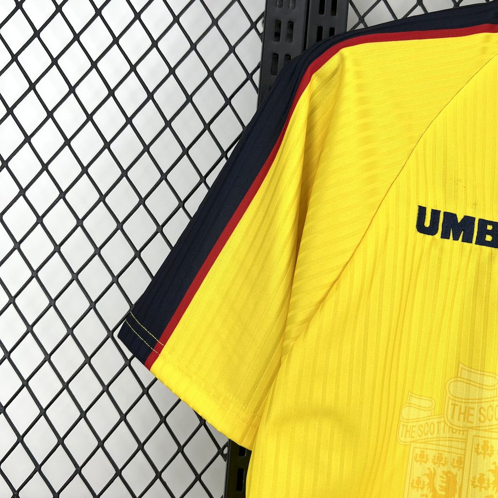 Scotland Retro Away Soccer Jersey 1996-1998