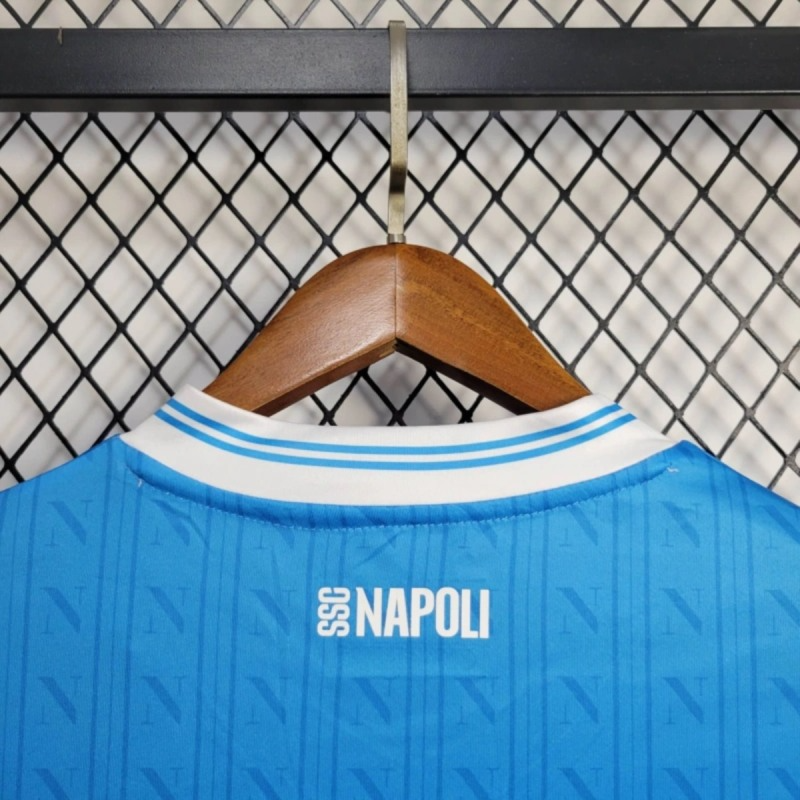 Naples Diego Maradona 10 Home Soccer Jersey 2025-2026