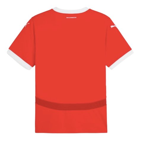 Austria Home Soccer Jersey UEFA Euro 2024