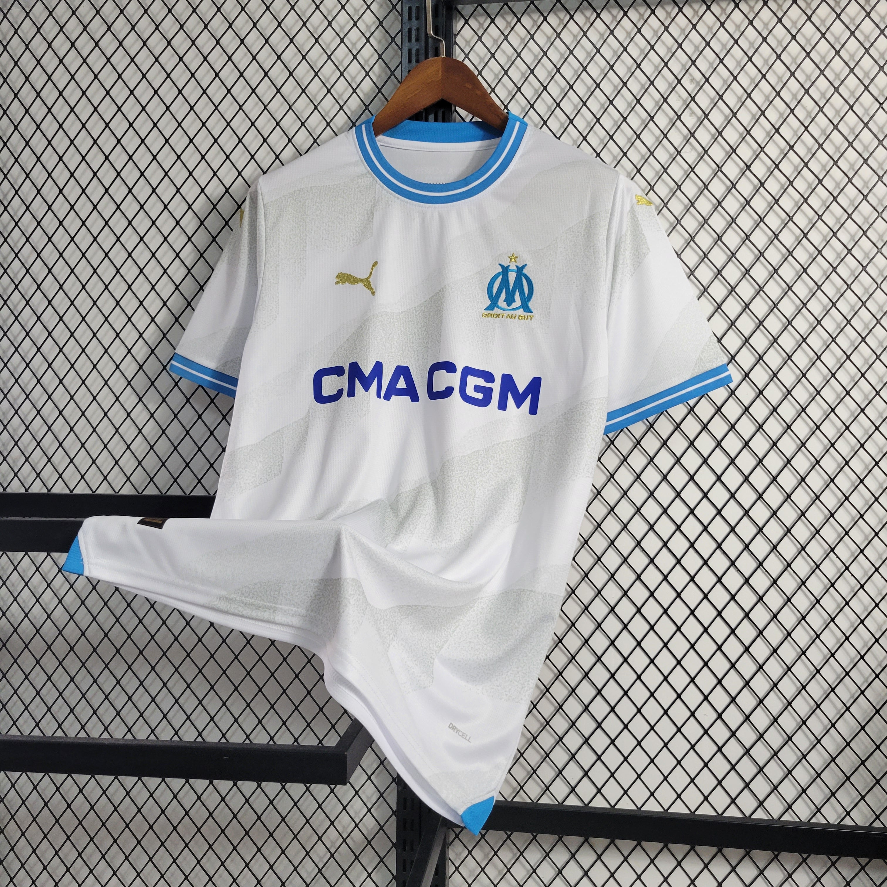 Olympique Marseille Vitinha 9 Home Soccer Jersey 2023/24