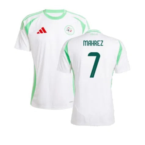 Algeria Riyad Mahrez 7 Home Soccer Jersey 2024/25